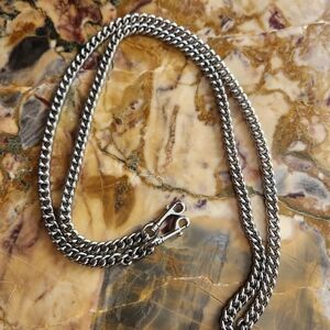 COACH Silver 46" Crossbody BAG CHAIN Replacement STRAP NWOT